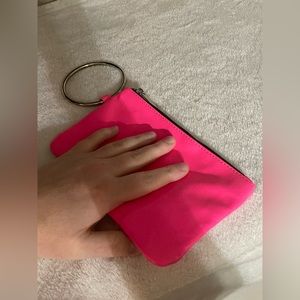 Hot Pink Wristlet